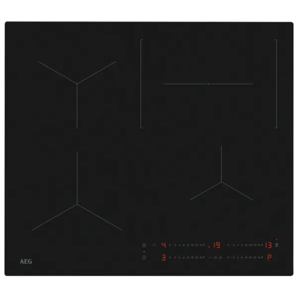 Plită încorporabilă cu inducție AEG TO64IC0FIT Sticlă ceramică / Black photo 1