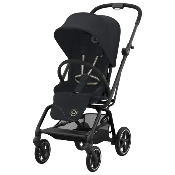 Cărucior pentru copil Cybex Eezy S Twist +2 BLK B 524000087/ Black photo 1