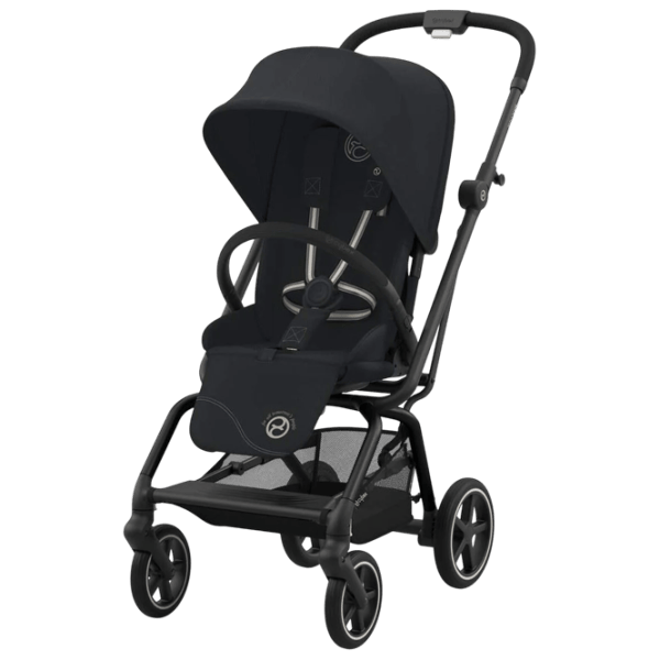Cărucior pentru copil Cybex Eezy S Twist +2 BLK B 524000087/ Black photo 1