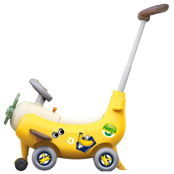 Tolocar Hola Toys Banana Plane (HE9983 ) 25 kg/ Yellow photo 1
