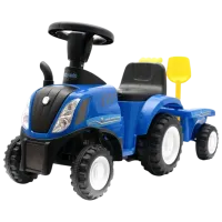 Tolocar Baby Mix Tractor New Holland (45784 ) 25 kg/ Blue