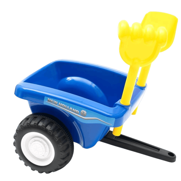 Tolocar Baby Mix Tractor New Holland (45784 ) 25 kg/ Blue photo 3