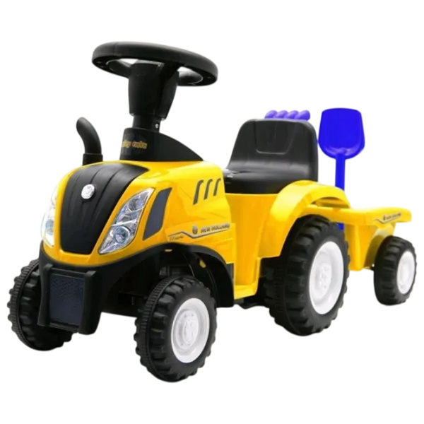 Tolocar Baby Mix Tractor New Holland (45785 ) 25 kg/ Yellow photo 1