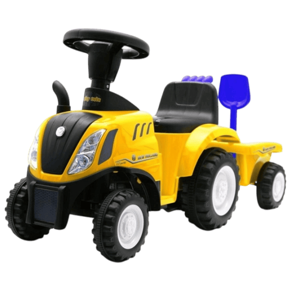 Tolocar Baby Mix Tractor New Holland (45785 ) 25 kg/ Yellow photo 1