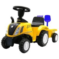 Tolocar Baby Mix Tractor New Holland (45785 ) 25 kg/ Yellow