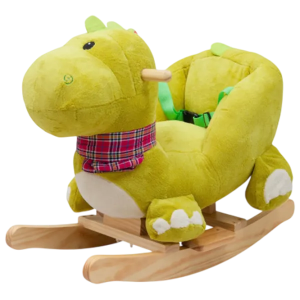 Jucărie balansoar Baby Mix Dinosauras 1.5 ani - 3 ani / Green photo 1