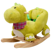 Jucărie balansoar Baby Mix Dinosauras 1.5 ani - 3 ani / Green