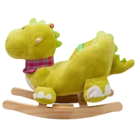 Jucărie balansoar Baby Mix Dinosauras 1.5 ani - 3 ani / Green photo 2
