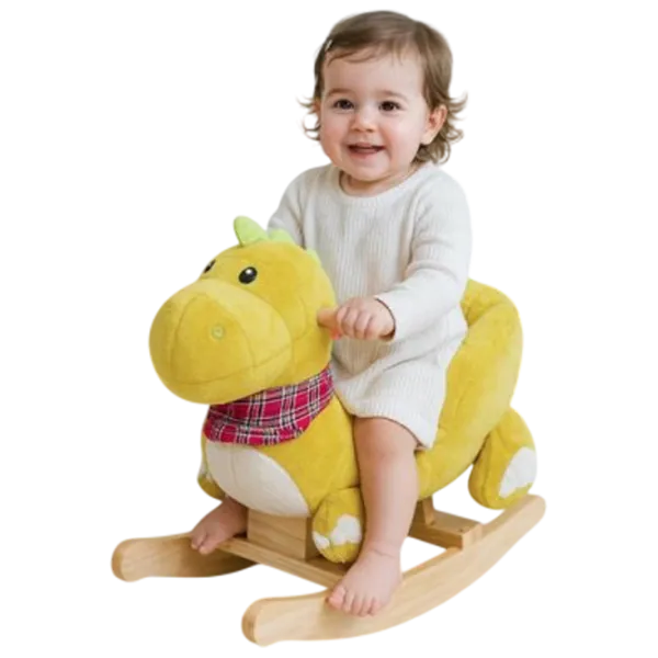 Jucărie balansoar Baby Mix Dinosauras 1.5 ani - 3 ani / Green photo 4