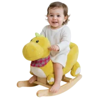 Jucărie balansoar Baby Mix Dinosauras 1.5 ani - 3 ani / Green photo 4