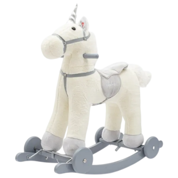 Jucărie balansoar Baby Mix Unicorn 1.5 ani - 3 ani / White photo 1