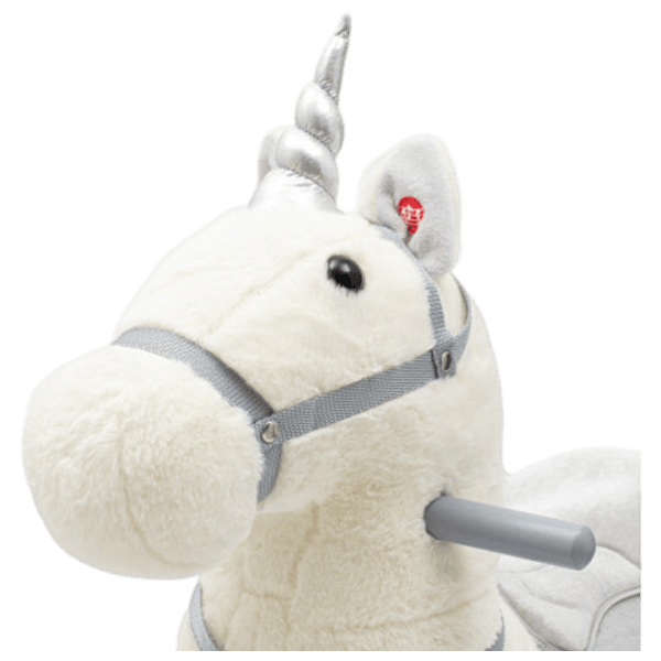 Jucărie balansoar Baby Mix Unicorn 1.5 ani - 3 ani / White photo 3
