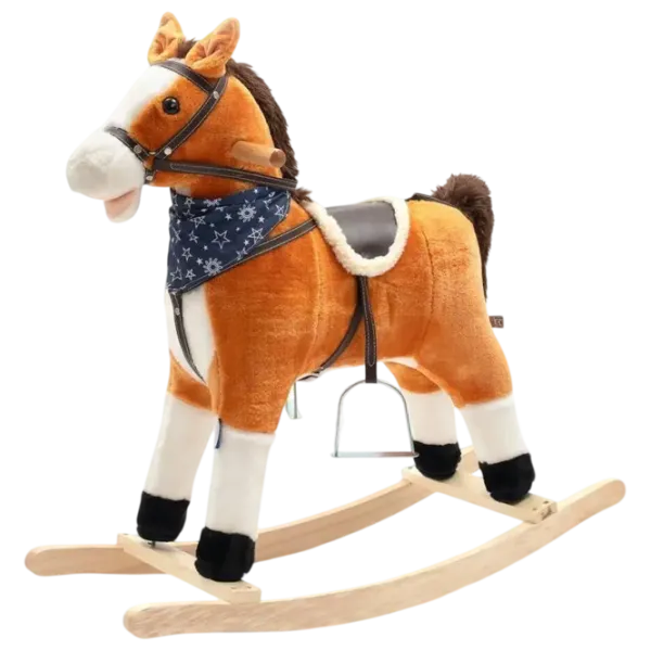 Jucărie balansoar Baby Mix Horse 1.5 ani - 3 ani / Brown photo 1