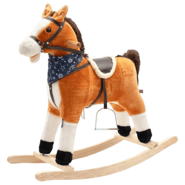 Jucărie balansoar Baby Mix Horse 1.5 ani - 3 ani / Brown photo 1