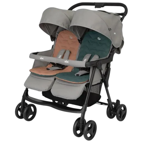 Cărucior pentru copil Joie Aire Twin S1217BAPEB000/ Gray photo 1