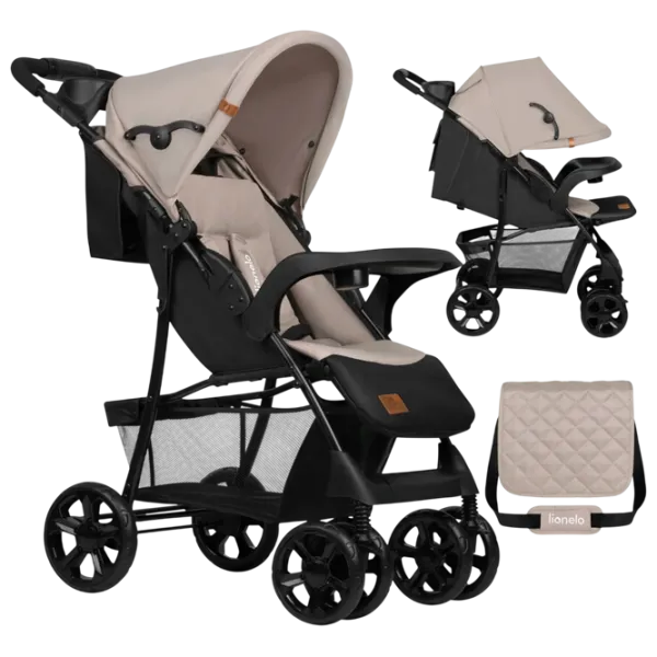 Cărucior pentru copil Lionelo Emma Plus LN.123434/ Beige photo 2
