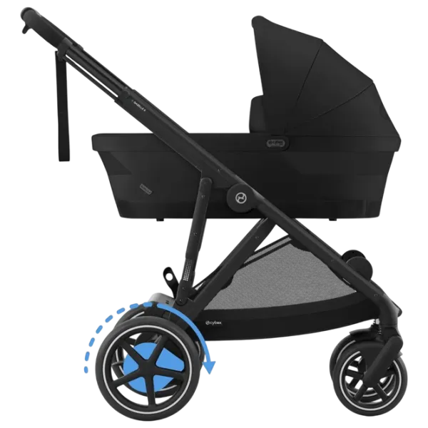 Cărucior pentru copil Cybex e-Gazelle S 524000517/ Black photo 1
