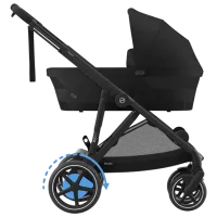 Cărucior pentru copil Cybex e-Gazelle S 524000517/ Black