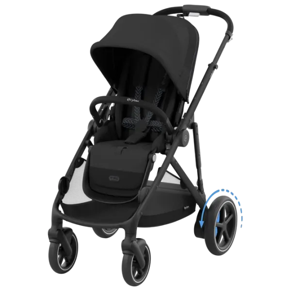 Cărucior pentru copil Cybex e-Gazelle S 524000517/ Black photo 2