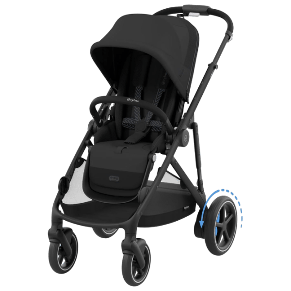 Cărucior pentru copil Cybex e-Gazelle S 524000517/ Black photo 2