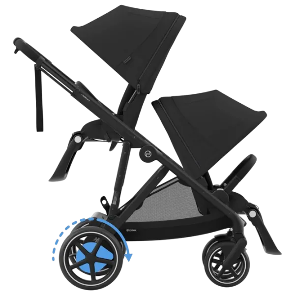 Cărucior pentru copil Cybex e-Gazelle S 524000517/ Black photo 5