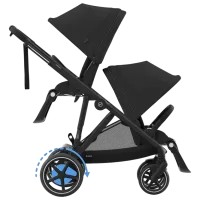 Cărucior pentru copil Cybex e-Gazelle S 524000517/ Black photo 5