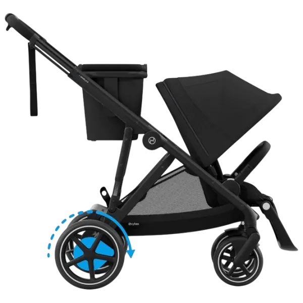 Cărucior pentru copil Cybex e-Gazelle S 524000517/ Black photo 6