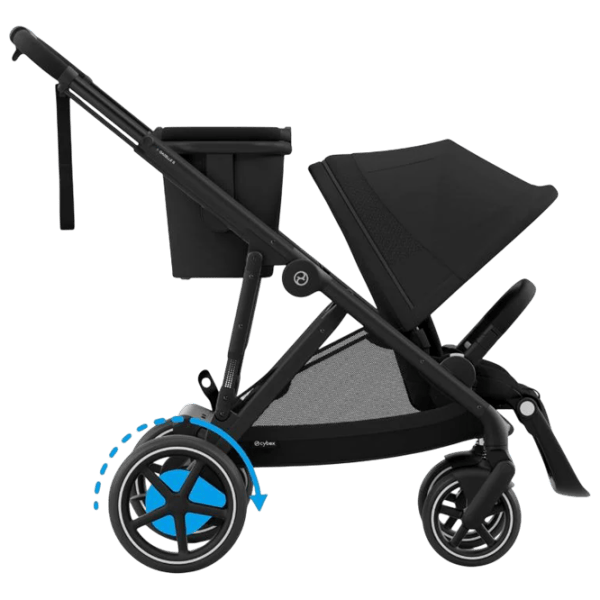 Cărucior pentru copil Cybex e-Gazelle S 524000517/ Black photo 6