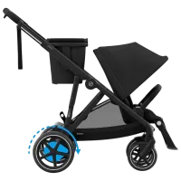 Cărucior pentru copil Cybex e-Gazelle S 524000517/ Black photo 6