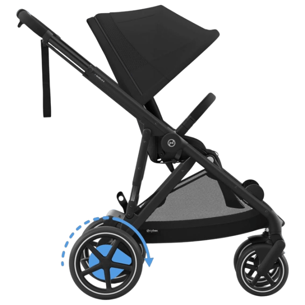 Cărucior pentru copil Cybex e-Gazelle S 524000517/ Black photo 7