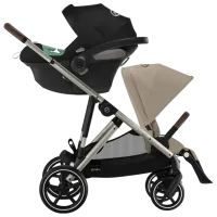 Cărucior pentru copil Cybex Gazelle S 522005243/ Beige photo 5