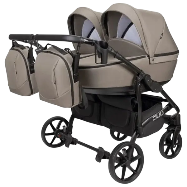 Cărucior pentru copil Angelina Tvigo-Duo DT-22/ Beige photo 1
