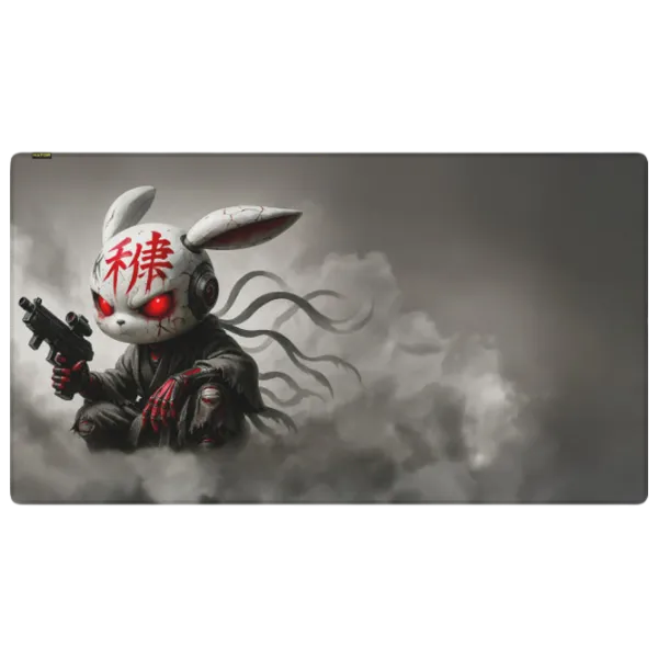 Covoraș pentru mouse Hator Tonn EVO 3XL Angry Bunny  Gray photo 1