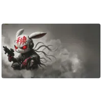 Covoraș pentru mouse Hator Tonn EVO 3XL Angry Bunny  Gray