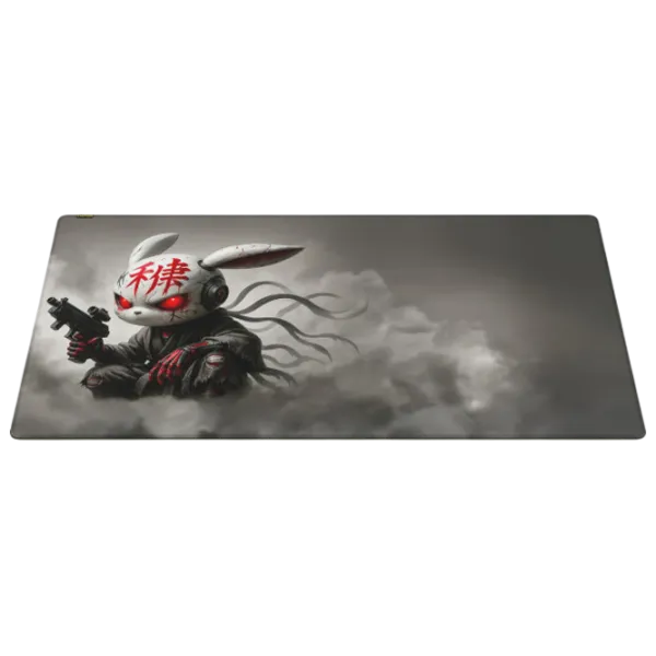 Covoraș pentru mouse Hator Tonn EVO 3XL Angry Bunny  Gray photo 5