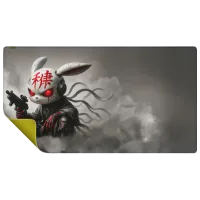 Коврик для мышки Hator Tonn EVO 3XL Angry Bunny Серый photo 6