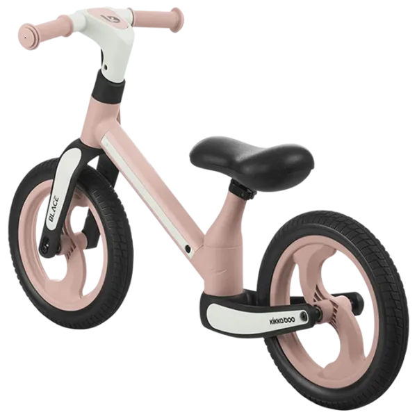 Bicicletă fără pedale KikkaBoo Blace  Metal / Pink Black photo 2