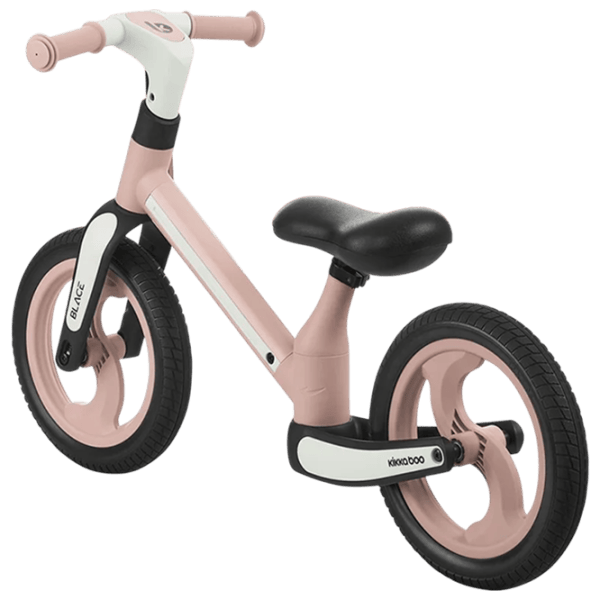 Bicicletă fără pedale KikkaBoo Blace  Metal / Pink Black photo 2