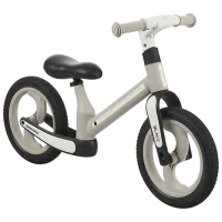 Bicicletă fără pedale KikkaBoo Blace  Metal / Beige Black
