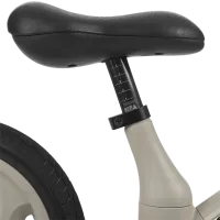 Bicicletă fără pedale KikkaBoo Blace Metal / Beige Black photo 5