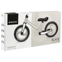 Bicicletă fără pedale KikkaBoo Blace Metal / Beige Black photo 9