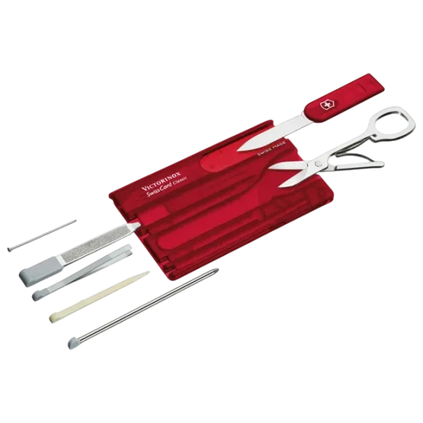 Multitool Victorinox Swisscard Camping / Oțel inoxidabil photo 1