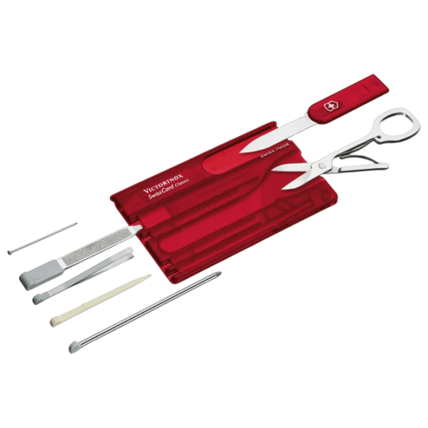 Multitool Victorinox Swisscard Camping / Oțel inoxidabil photo 1