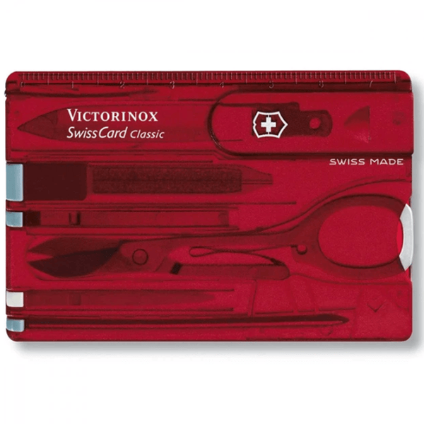 Multitool Victorinox Swisscard Camping / Oțel inoxidabil photo 2