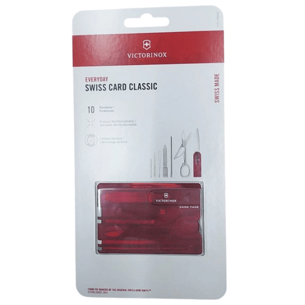 Multitool Victorinox Swisscard Camping / Oțel inoxidabil photo 3