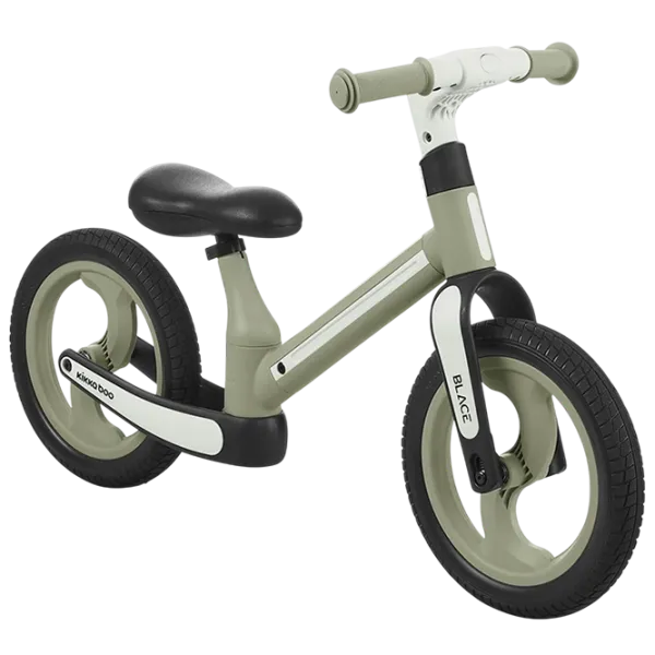 Bicicletă fără pedale KikkaBoo Blace  Metal / Green Black photo 1
