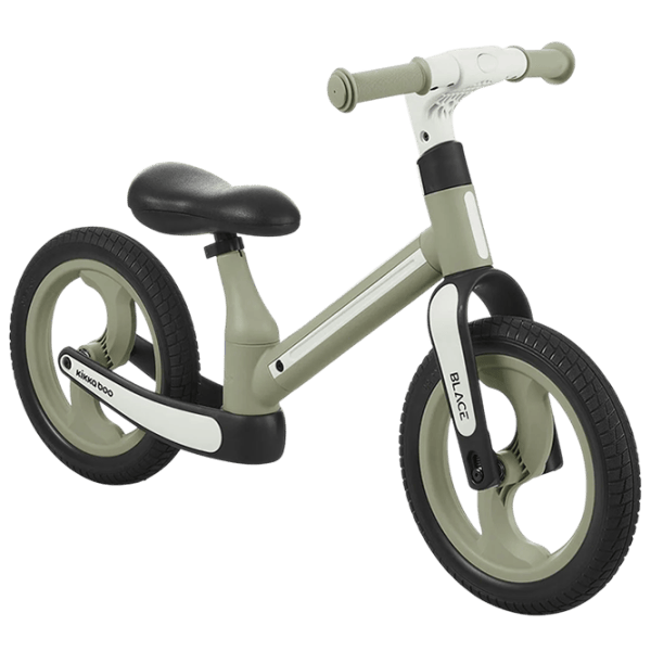 Bicicletă fără pedale KikkaBoo Blace  Metal / Green Black photo 1
