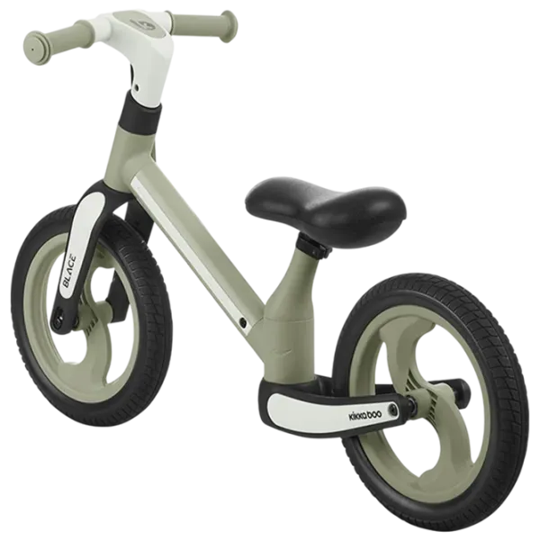 Bicicletă fără pedale KikkaBoo Blace  Metal / Green Black photo 2