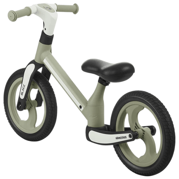 Bicicletă fără pedale KikkaBoo Blace  Metal / Green Black photo 2