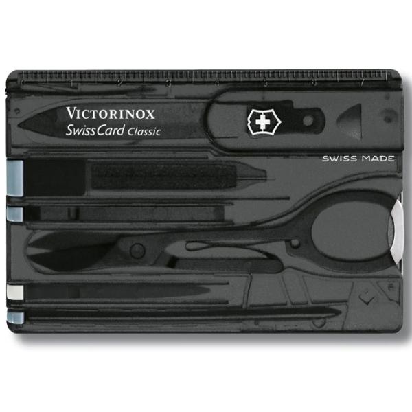 Multitool Victorinox Swiss Card Classic Camping / Oțel inoxidabil photo 2